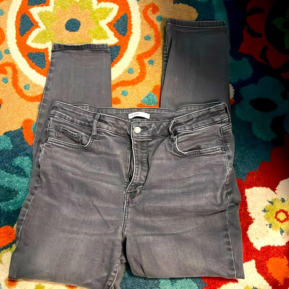 Grey skinnies with stretch - Nine West, great condition
